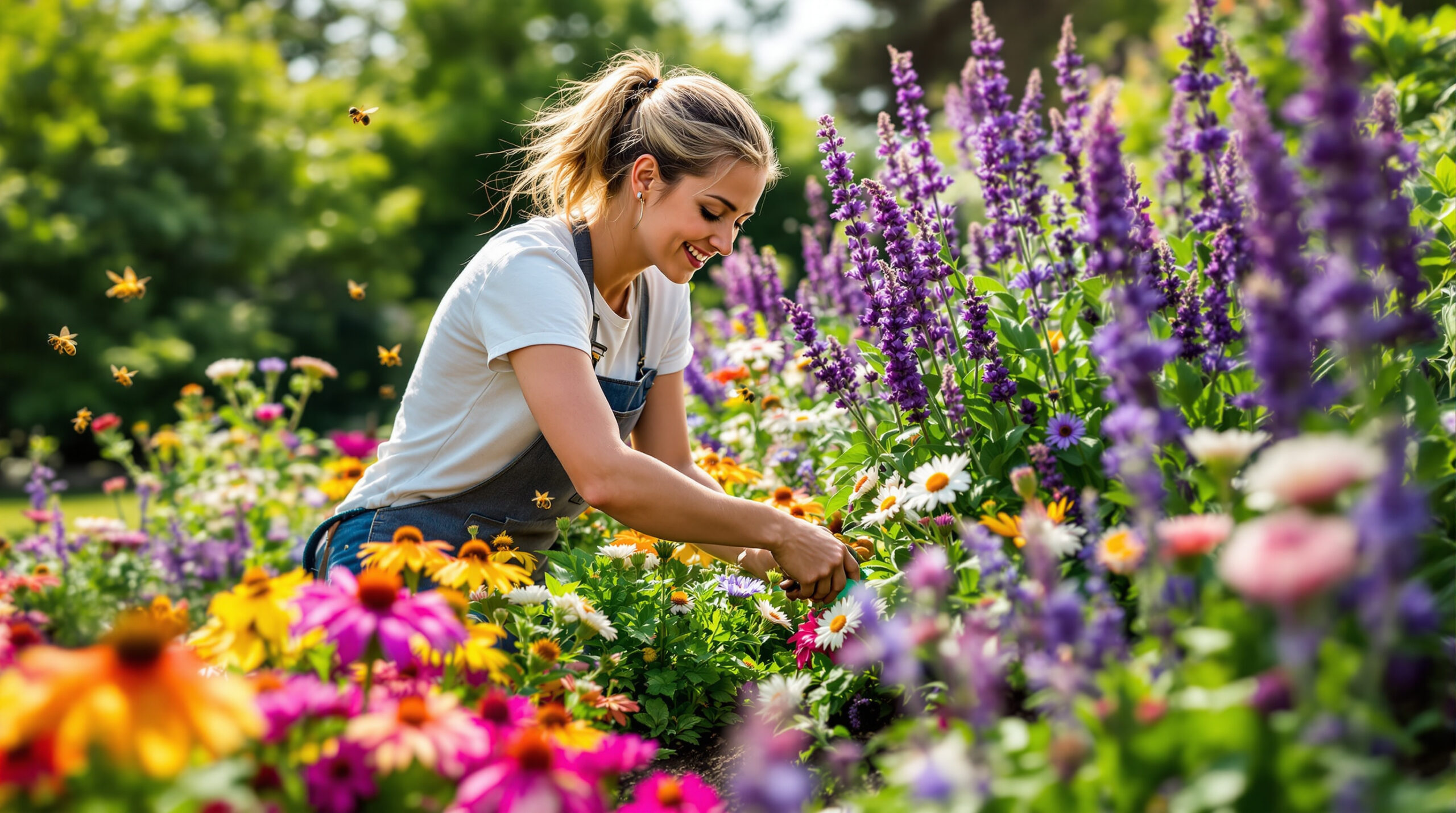 Bez laurowiśni i cyprysów: te byliny tworzą oryginalny i ekologiczny żywopłot, przyciągając jednocześnie zapylacze do Twojego ogrodu.