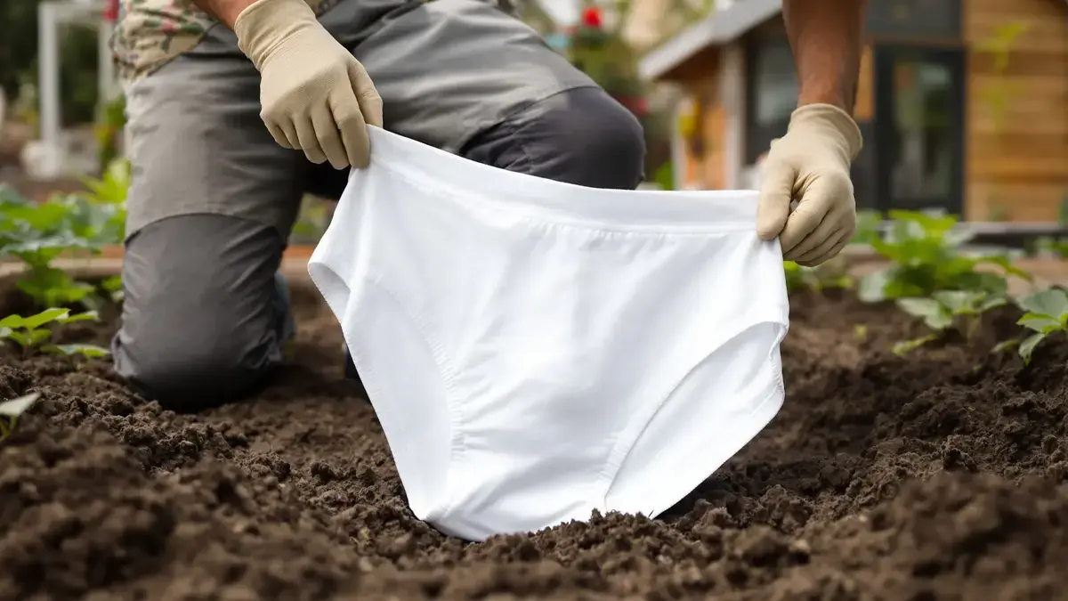 Zasadzenie majtek w ogrodzie może ujawnić częsty błąd dotyczący zdrowia gleby