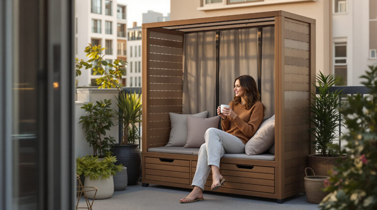 Nie pozwalaj ciekawskim sąsiadom zaglądać: odkryj trik IKEA 3-w-1, który odmieni Twój balkon lub ogród bez remontu.