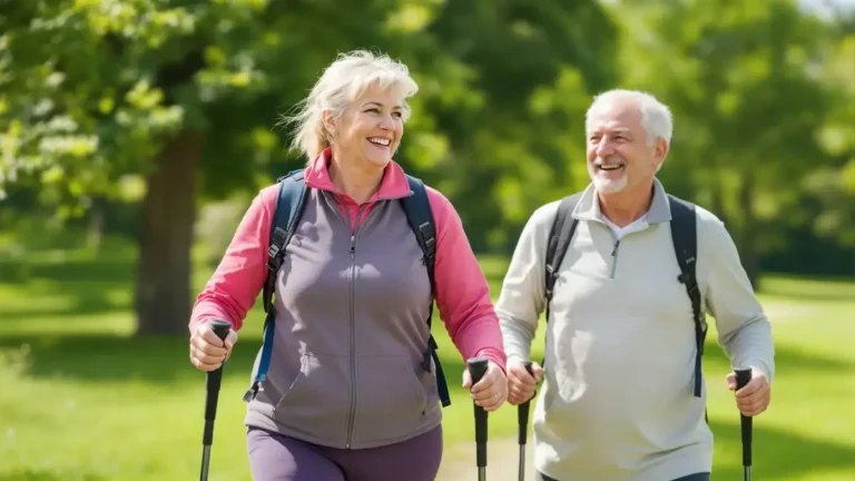 Nordic walking łagodna forma fitnessu która chroni kolana i przynosi wiele korzyści