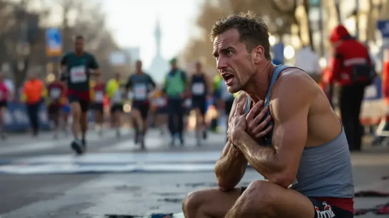 Ten powszechny objaw zawału serca u maratończyków może być bardziej niepokojący, niż się wydaje