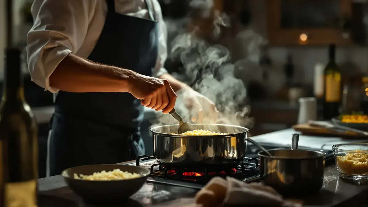 Risotto zyskuje na smaku dzięki często pomijanej sztuczce szefa kuchni