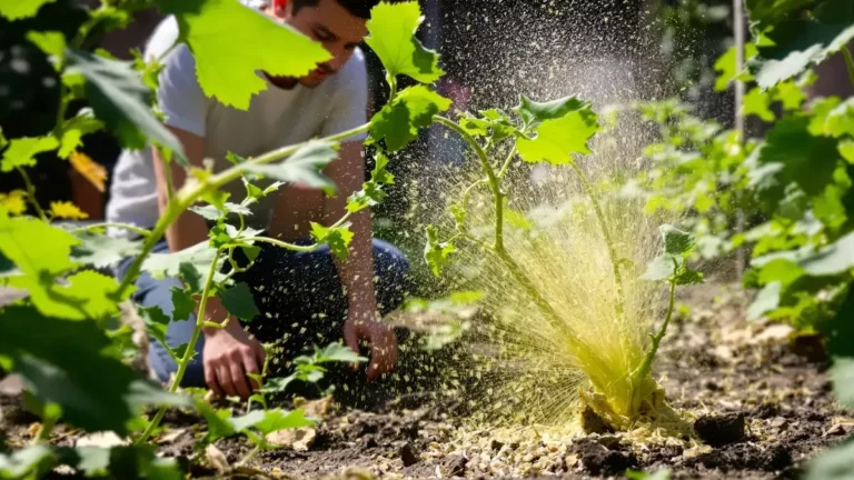 Ta roślina kwitnąca wykorzystuje silny strumień do rozprzestrzeniania nasion z prędkością ponad 70 km/h